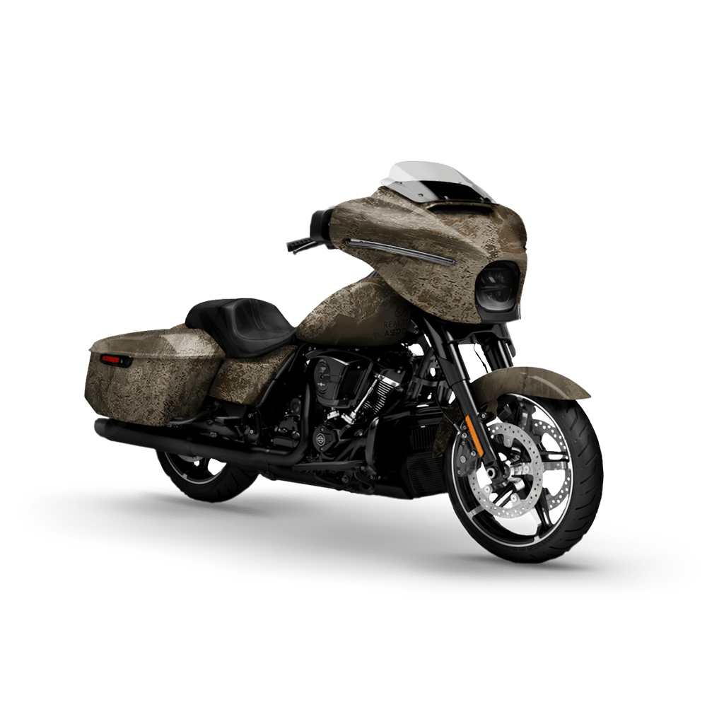 Realtree Aspect Riverbend Motorcycle Camo Vinyl Wrap