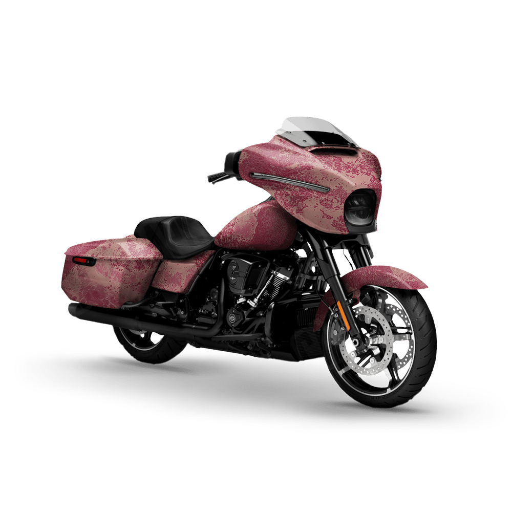 Realtree XTREME Coral Motorcycle Camo Vinyl Wrap