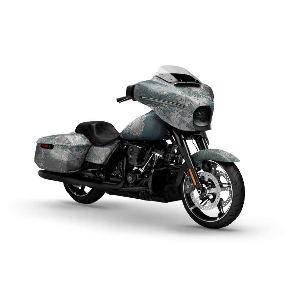 Realtree XTREME Low Tide Motorcycle Camo Vinyl Wrap