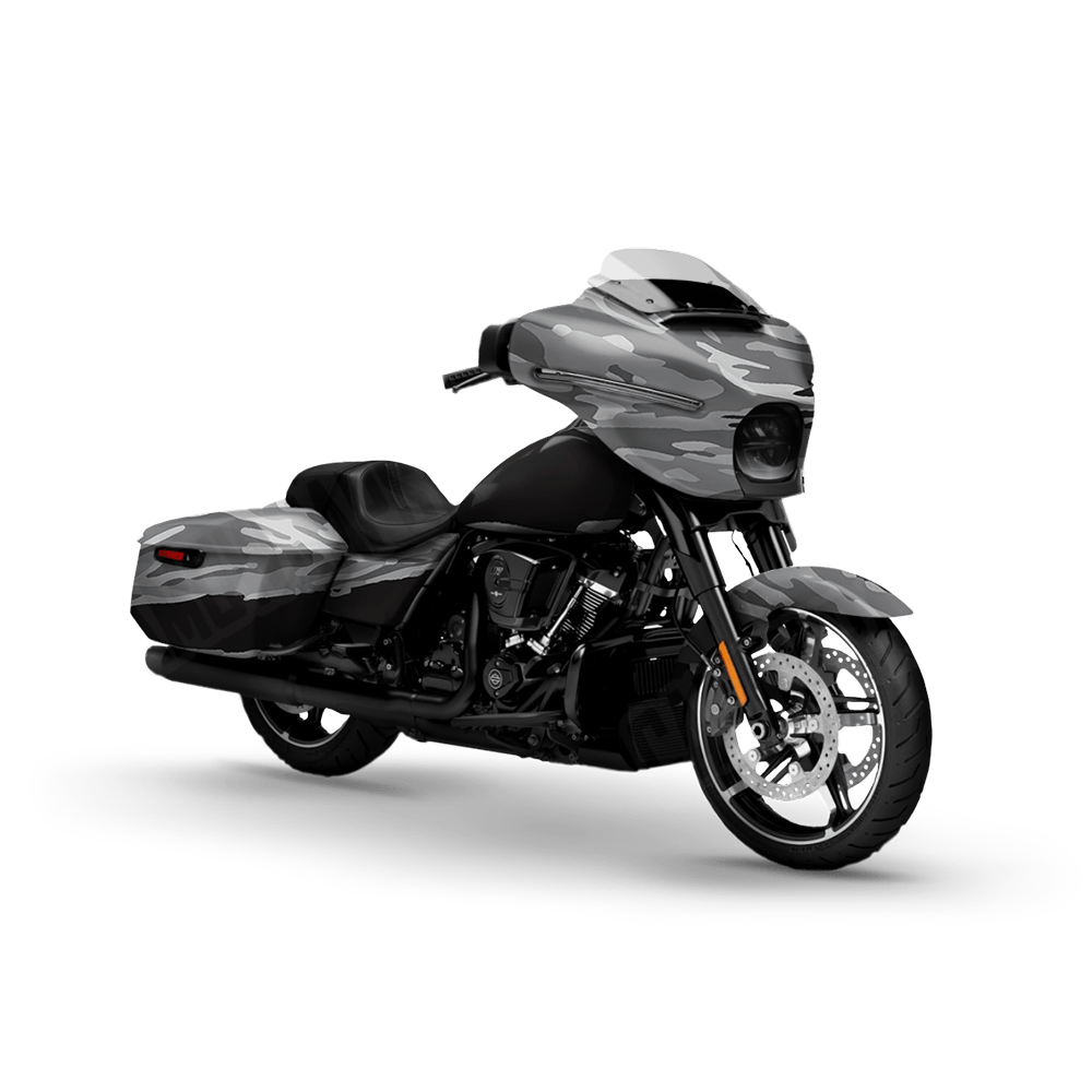 Vietnam Tiger Stripe Urban Night Motorcycle Camo Vinyl Wrap