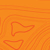 Topographic Orange Camo ATV Vinyl Wrap