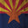 US States Arizona Distressed Flag