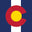 US States Colorado Flag