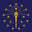 US States Indiana Flag
