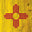 US States New Mexico Distressed Flag