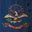 US States North Dakota Distressed Flag