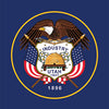 US States Utah Flag Cornhole Vinyl Wrap