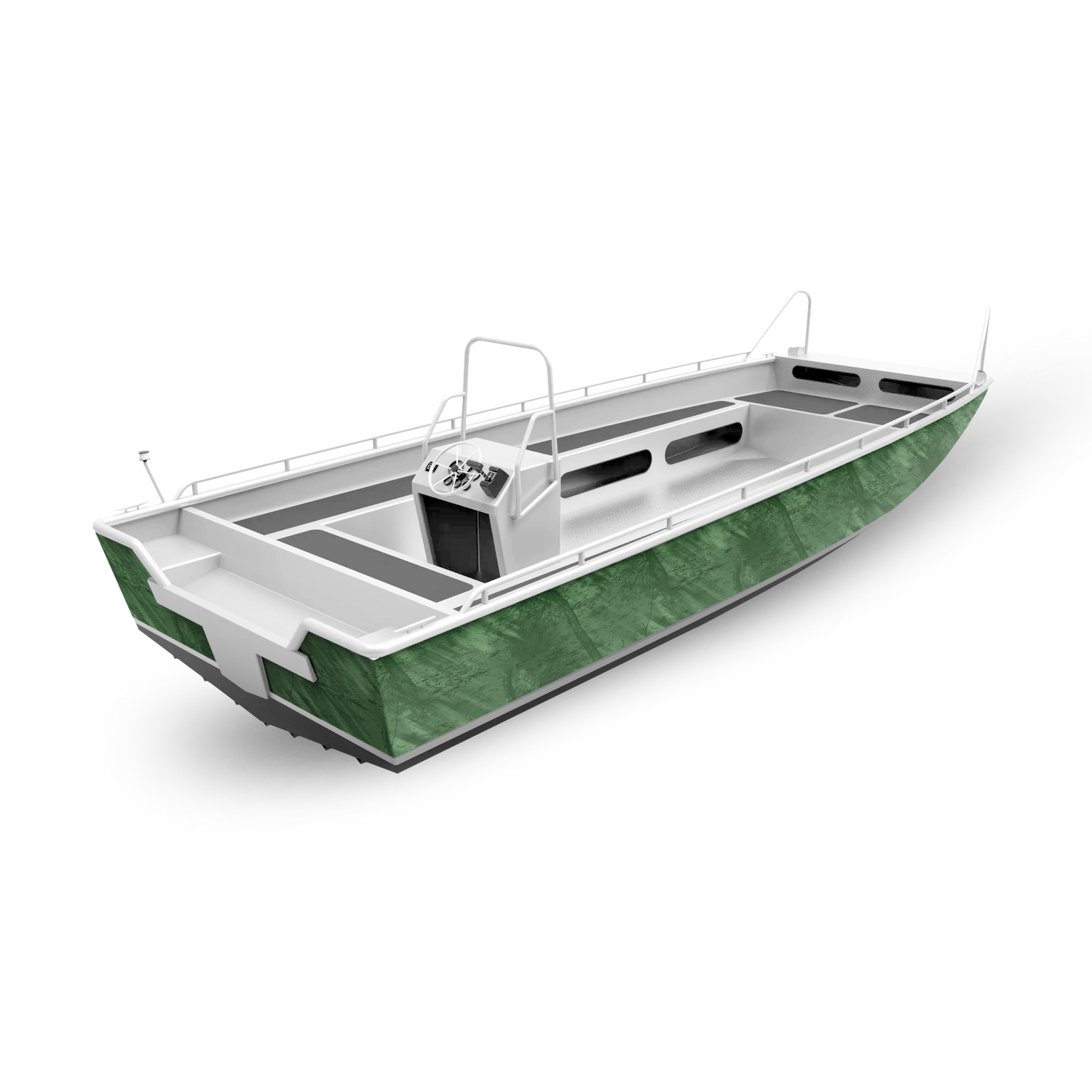 Realtree Fishing Green | Fishing Boat Vinyl Wrap