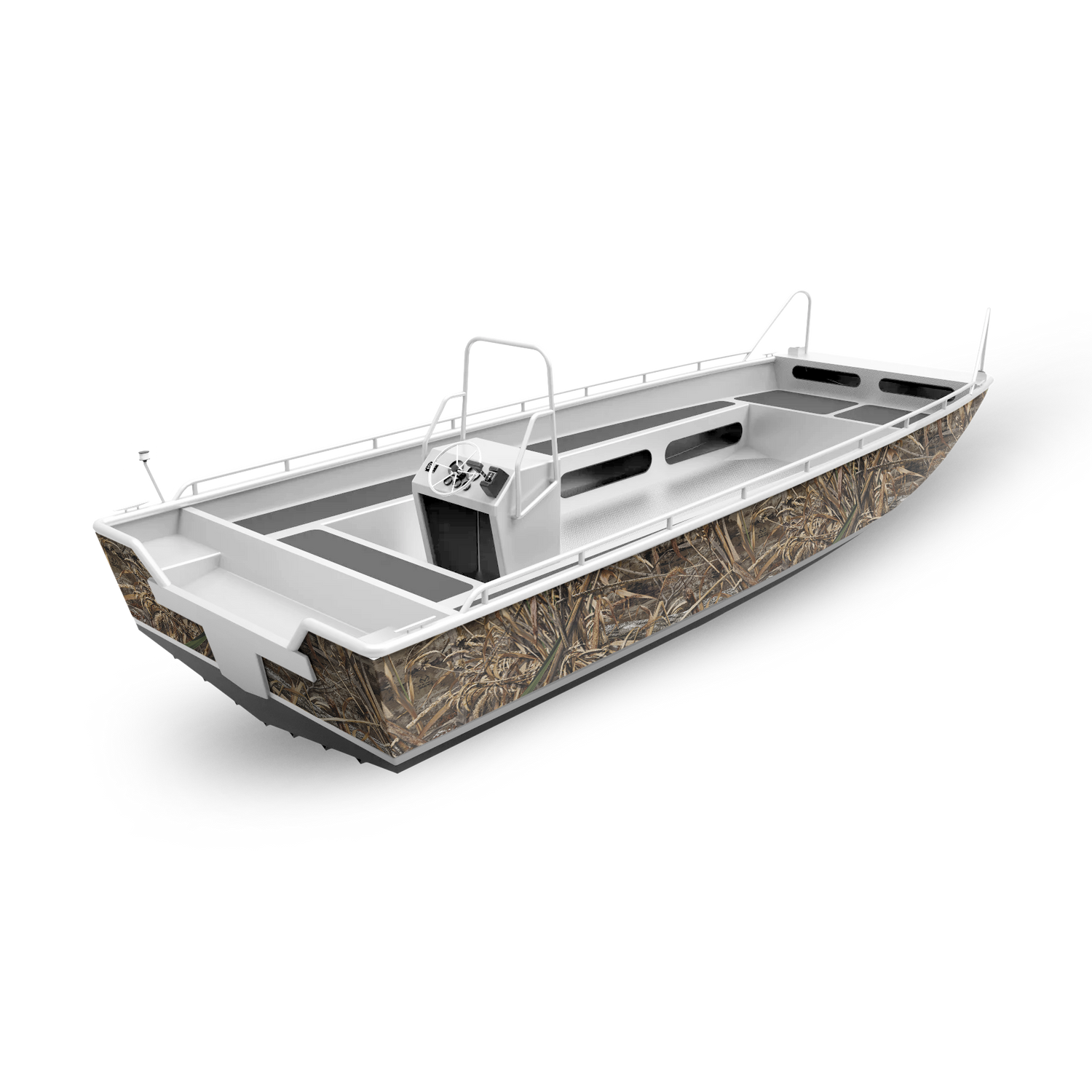 Large Realtree MAX-5 Fishing Boat Vinyl Wrap