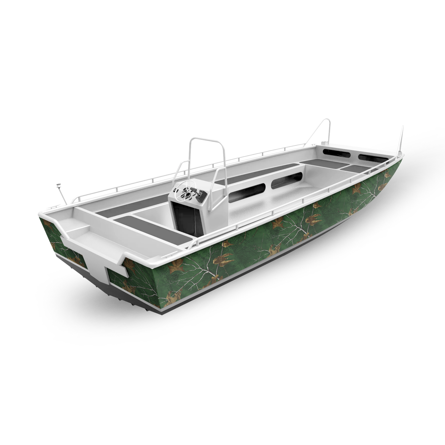 Realtree XTRA Colors Green Fishing Boat Vinyl Wrap