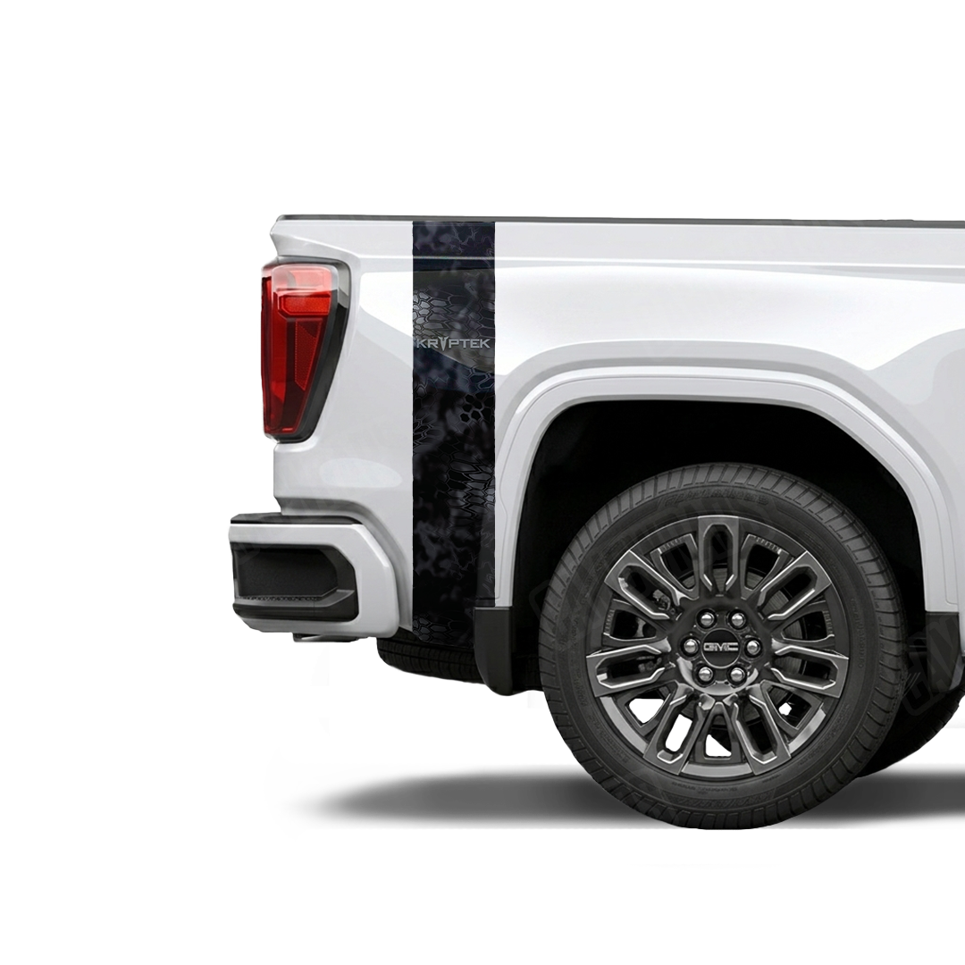 Kryptek Typhon Contour-Cut Decal Rear Quarter Panel