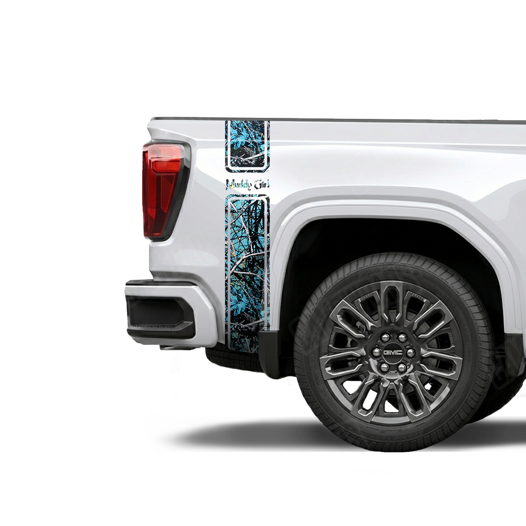 Muddy Girl Serenity Full-Print Sticker Rear Quarter Panel