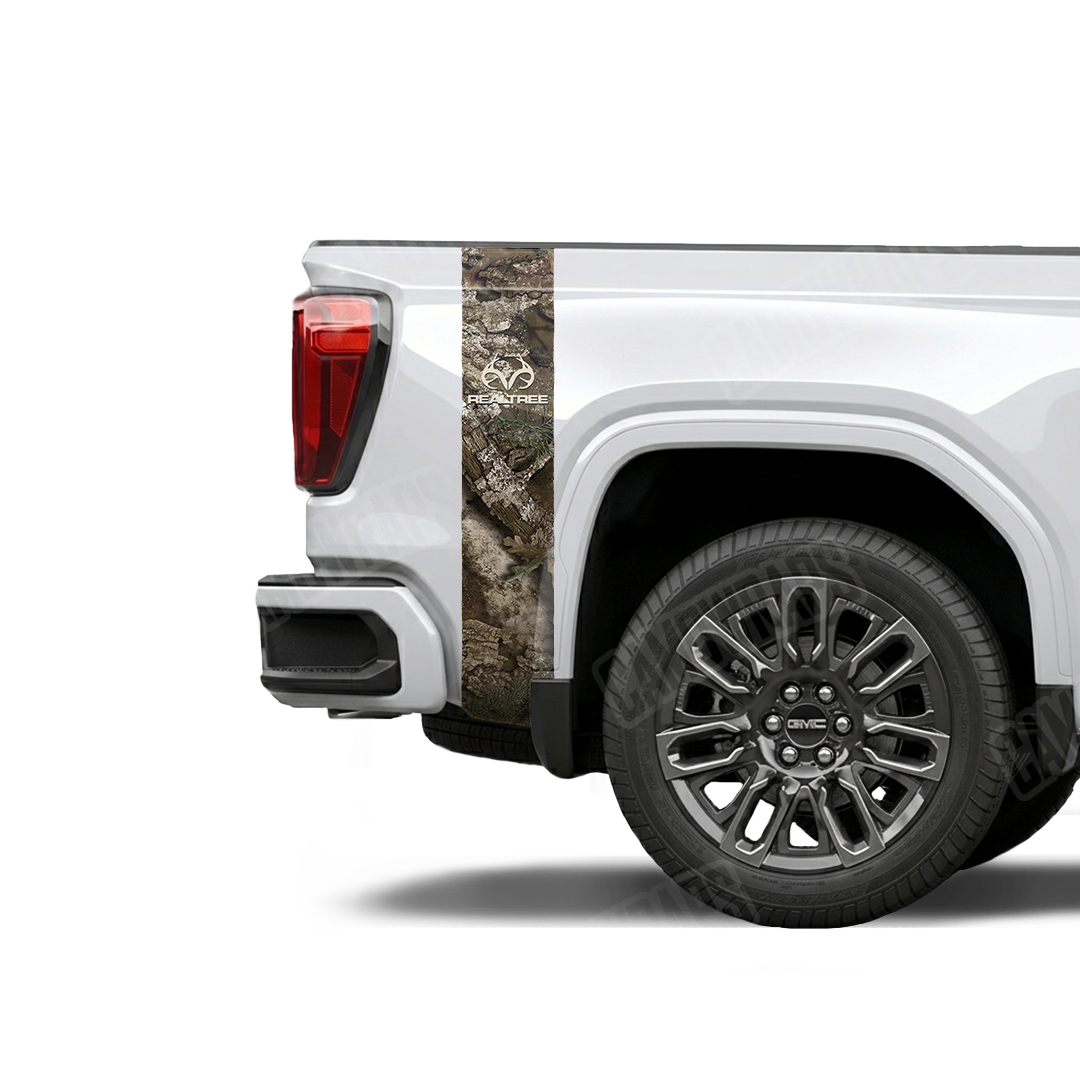 Realtree Nature APX Contour-Cut Decal Rear Quarter Panel