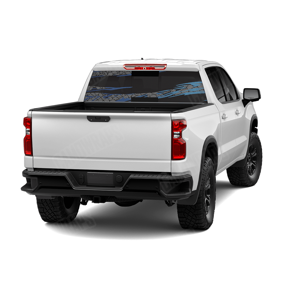 Dragonbreath Blue Rear Window Graphics