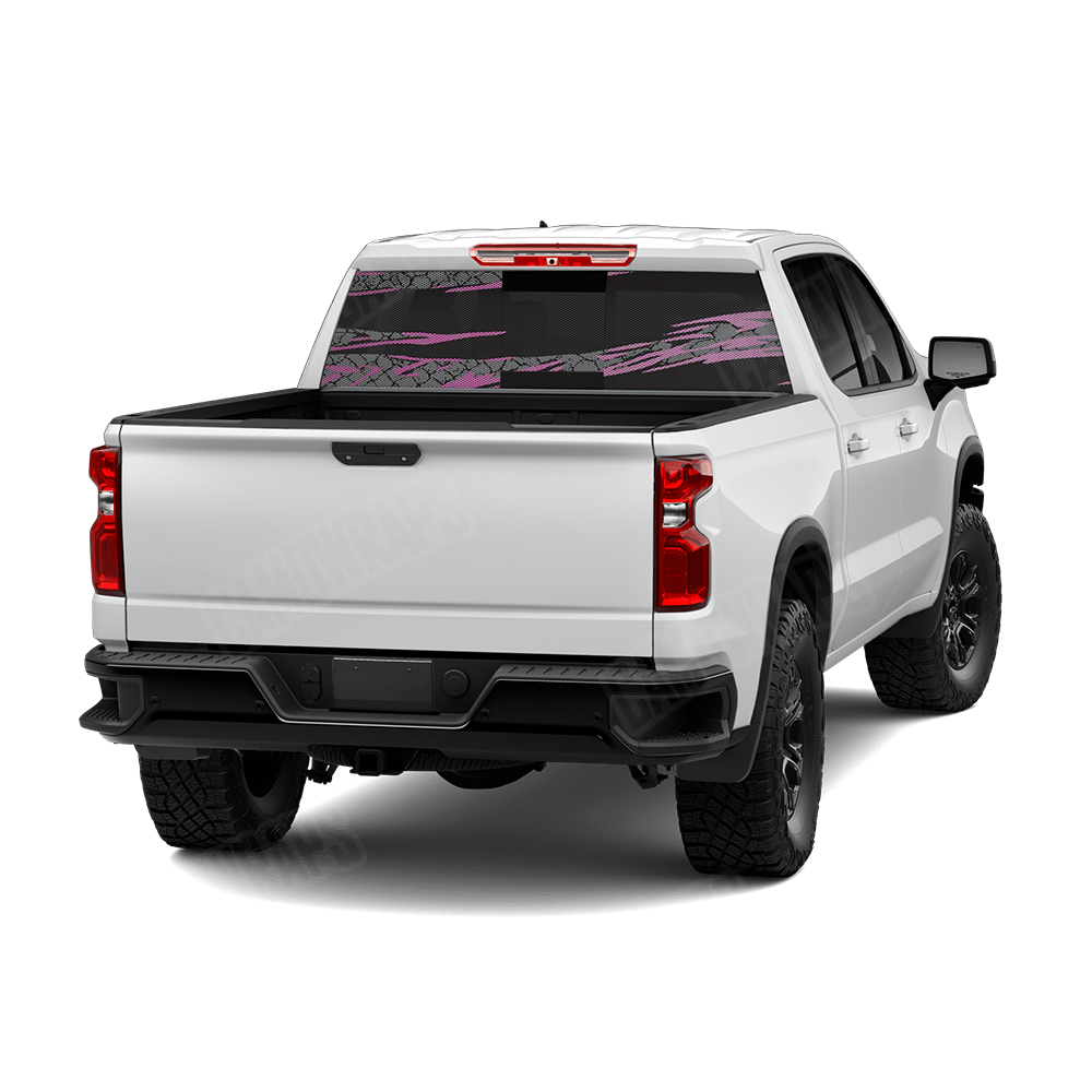 Dragonbreath Pink Rear Window Graphics