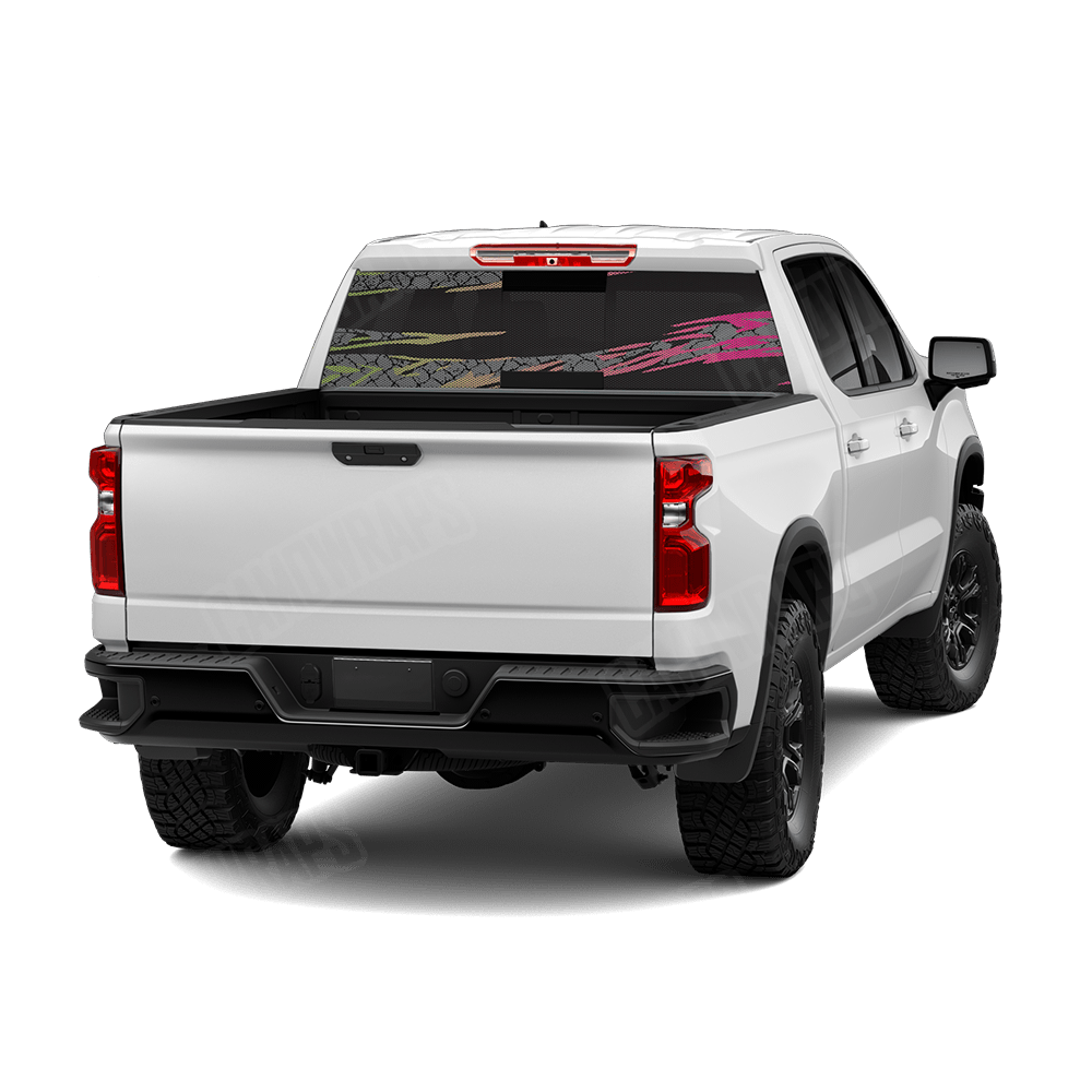 Dragonbreath Retro Punk Rear Window Graphics