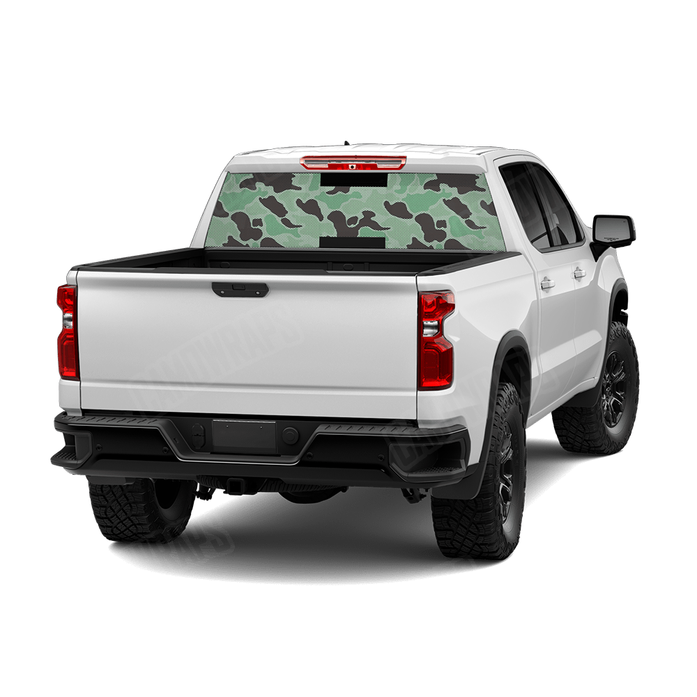 Old School Duck Mint Chocolate Chip Rear Window Graphics