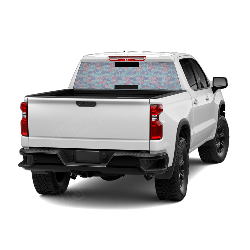 Old School Duck Cotton Candy Rear Window Graphics