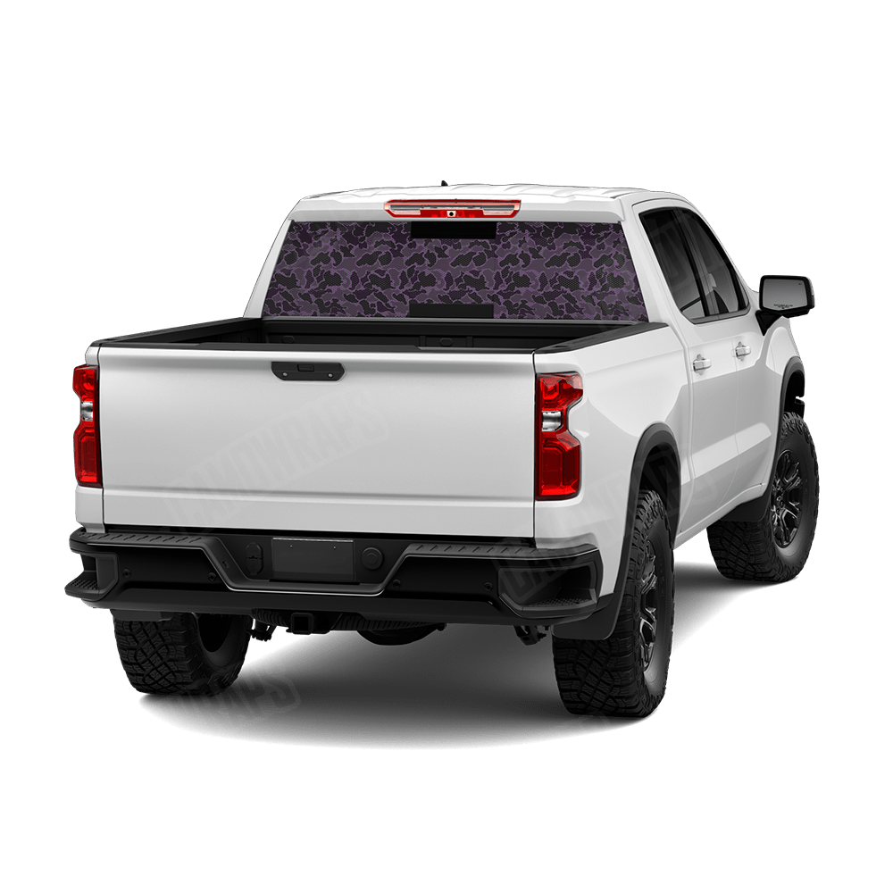 Old School Duck Darkwing Rear Window Graphics