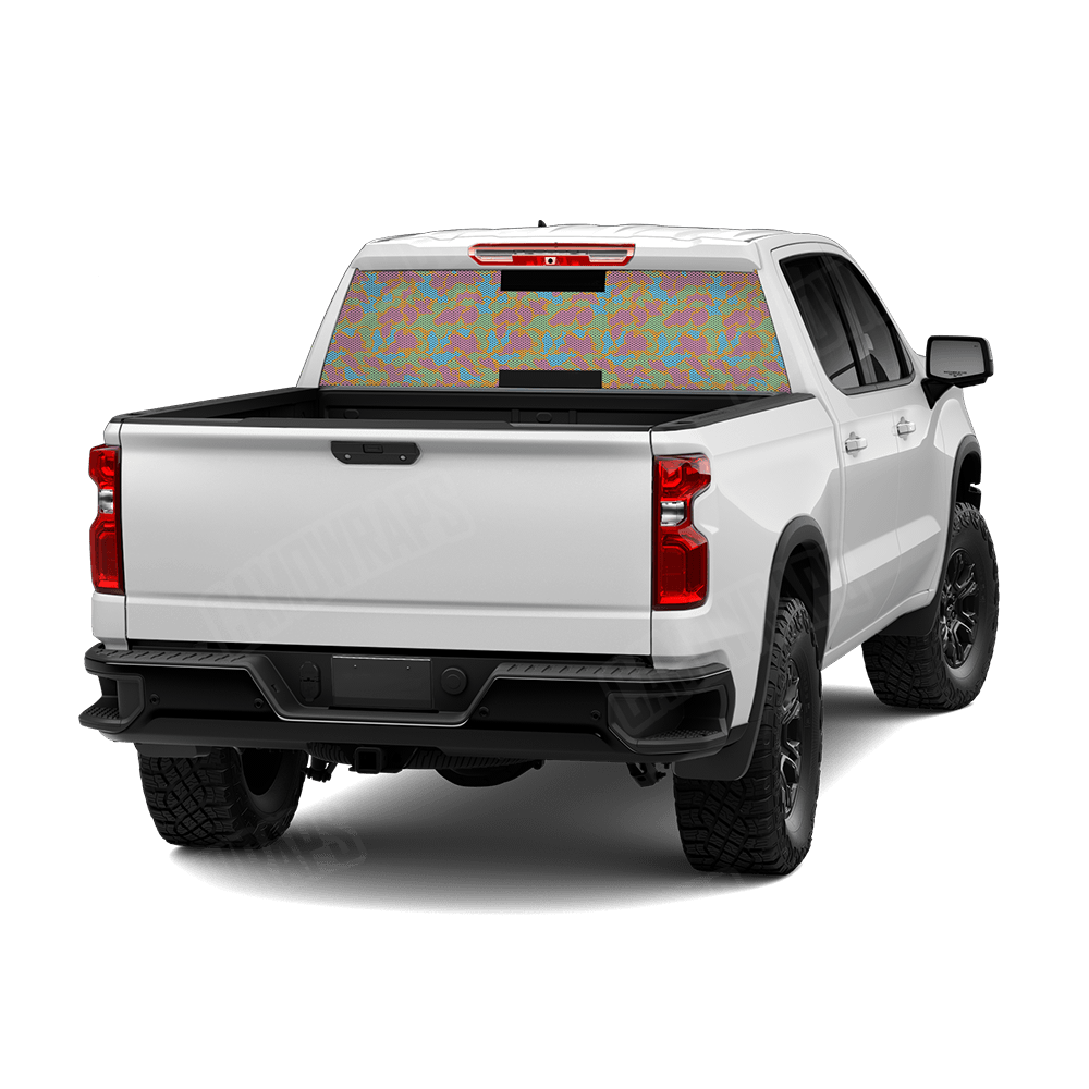 Old School Duck Sherbert Rear Window Graphics