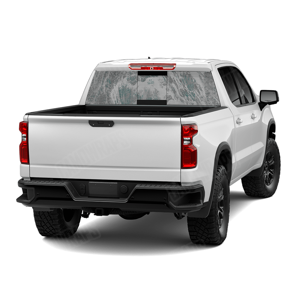 Realtree Aspect Arctic Rear Window Graphic
