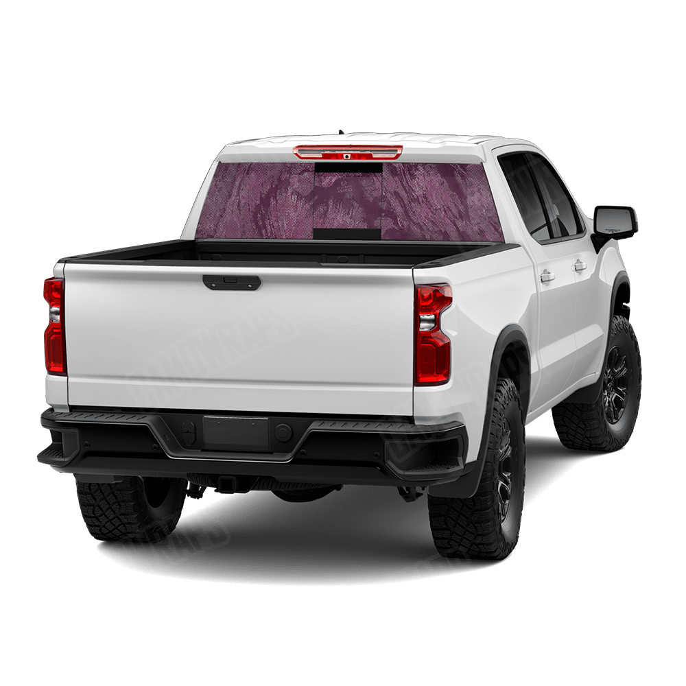 Realtree Aspect Cranberry Rear Window Graphic