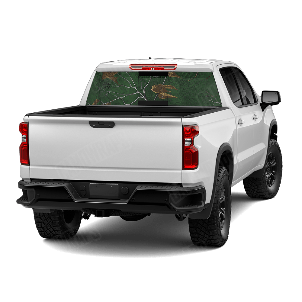 Realtree XTRA Colors Green Rear Window Graphic