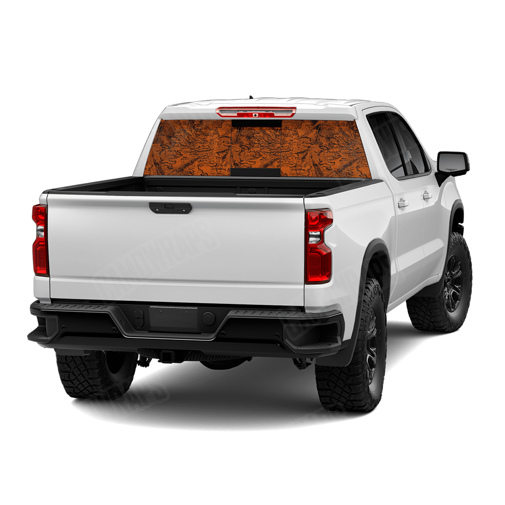 Realtree APX Blaze Rear Window Graphic