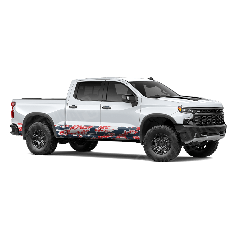 Compound America Rocker Panel Camo Vinyl Wrap