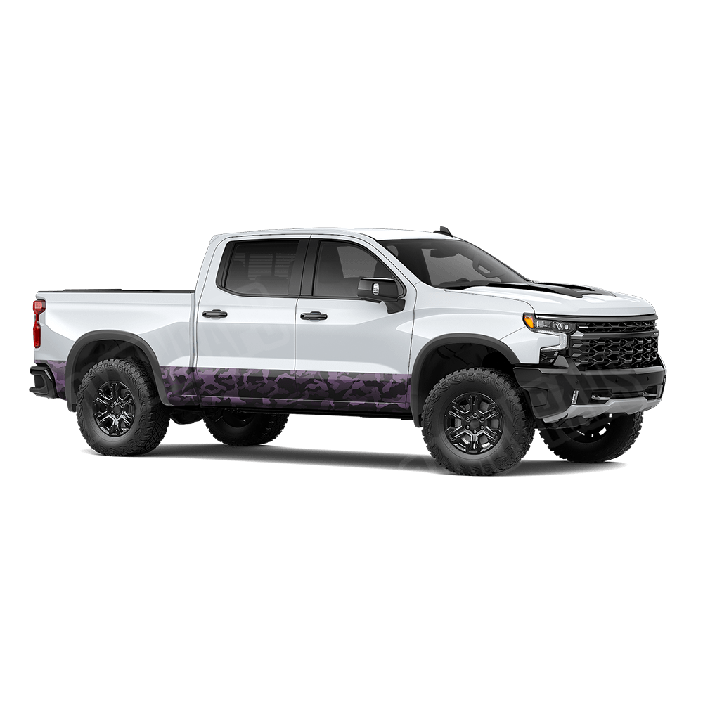 Erratic Darkwing Rocker Panel Camo Vinyl Wrap