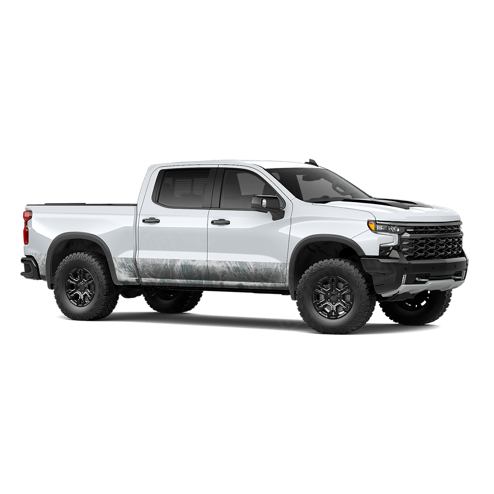 Realtree Aspect Arctic Rocker Panel Camo Vinyl Wrap