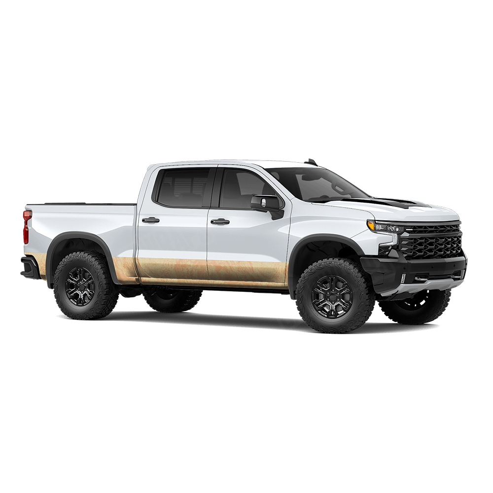 Realtree Aspect Orange Sorbet Rocker Panel Camo Vinyl Wrap