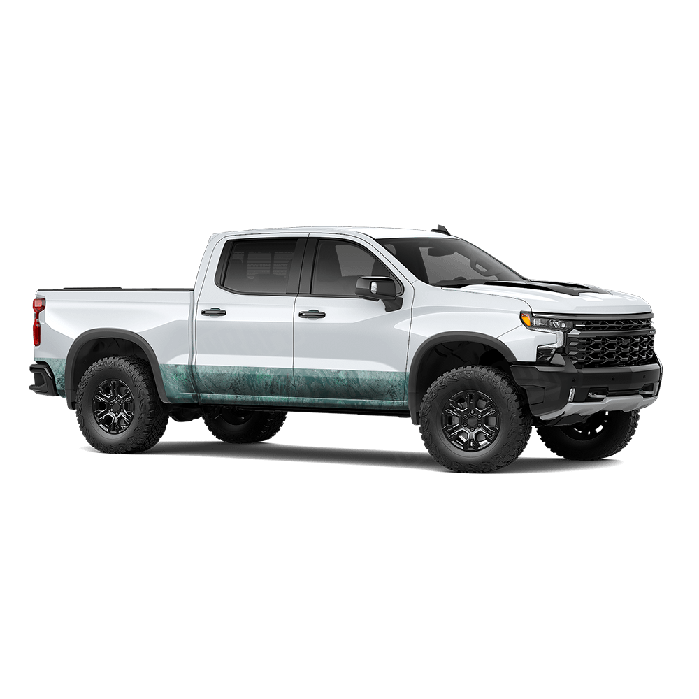 Realtree Aspect Sea Glass Rocker Panel Camo Vinyl Wrap