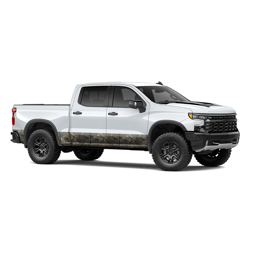 Realtree XTRA Original Green Rocker Panel Camo Vinyl Wrap