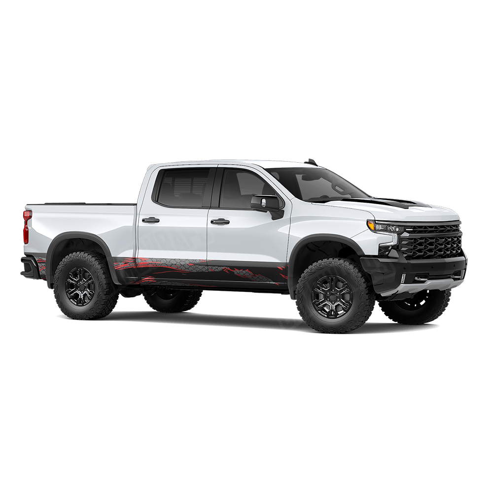 Dragonbreath Red Rocker Panel Wraps