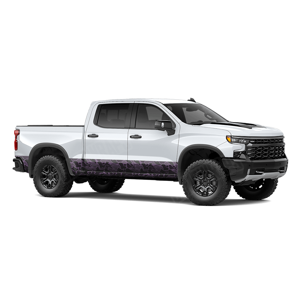 Old School Duck Darkwing Rocker Panel Wraps