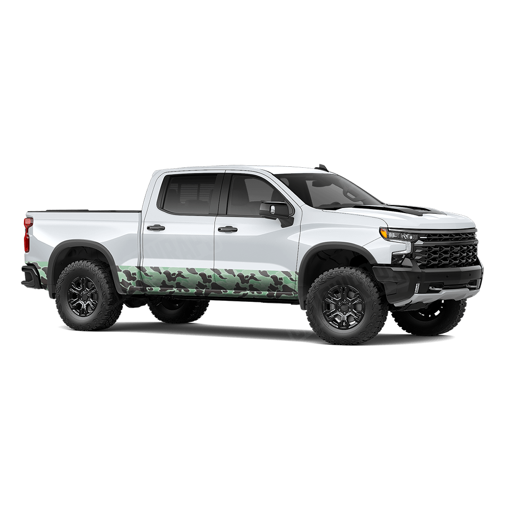 Old School Duck Mint Chocolate Chip Rocker Panel Wraps