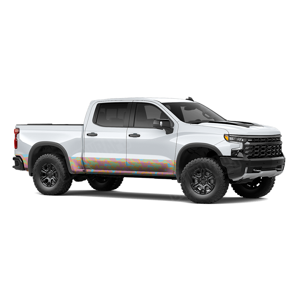 Old School Duck Sherbert Rocker Panel Wraps