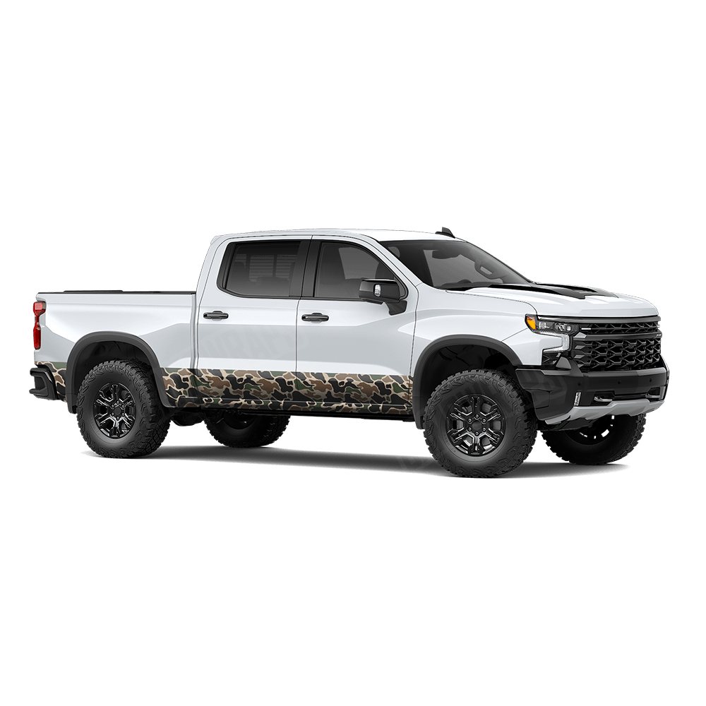 Old School Duck Woodland Rocker Panel Wraps