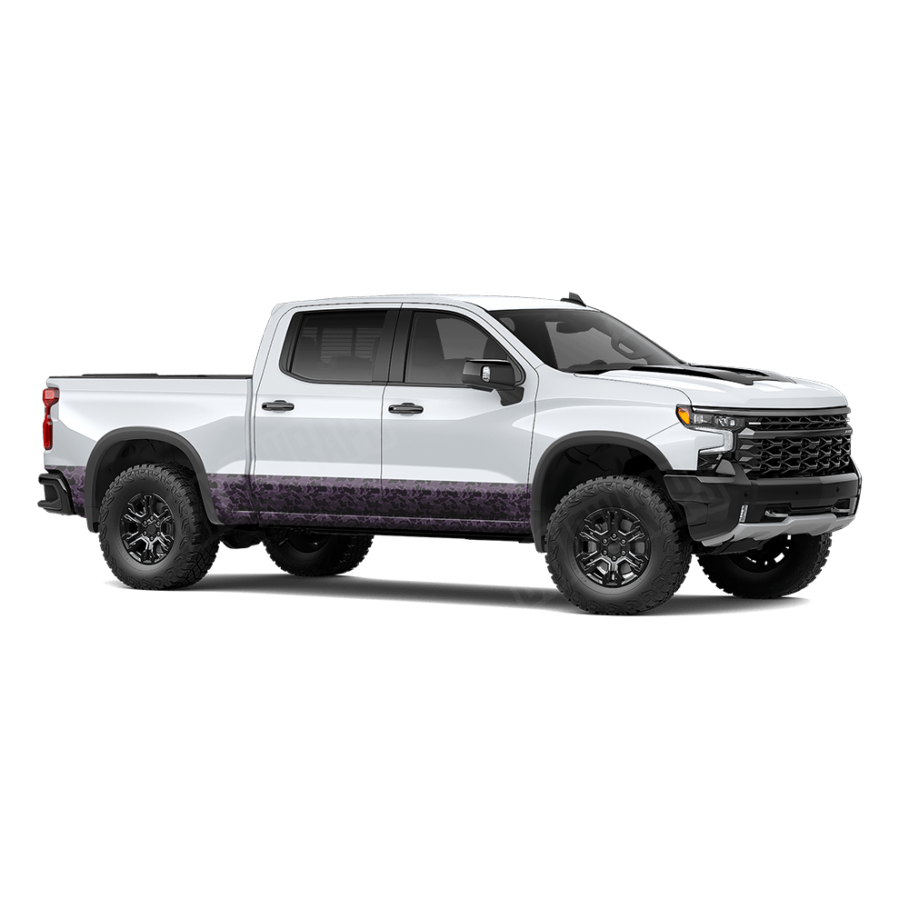 Old School Duck Darkwing Rocker Panel Wraps