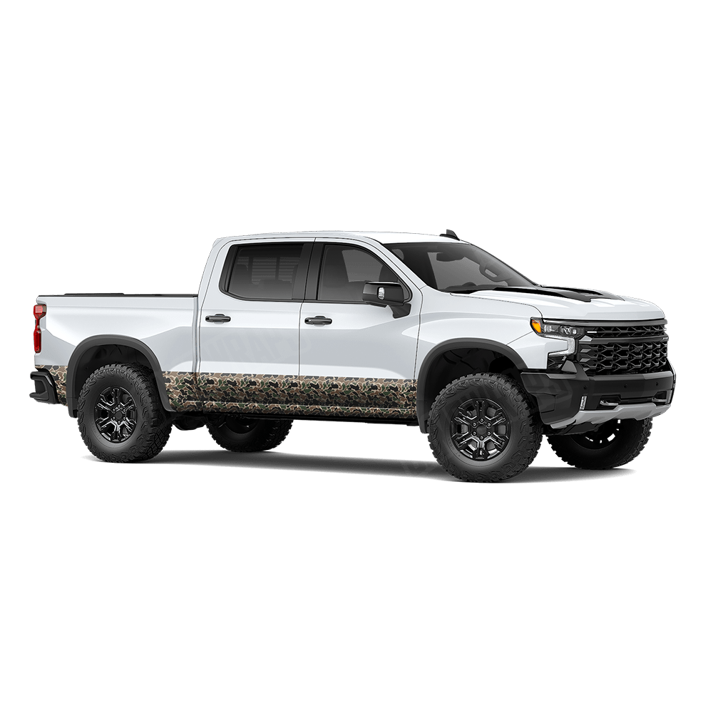 Old School Duck Woodland Rocker Panel Wraps