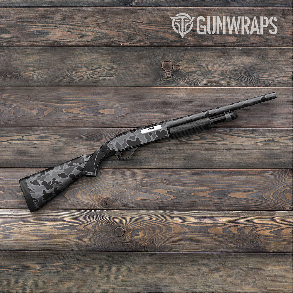 Old School Duck Midnight Shotgun Gun Skin Vinyl Wraps