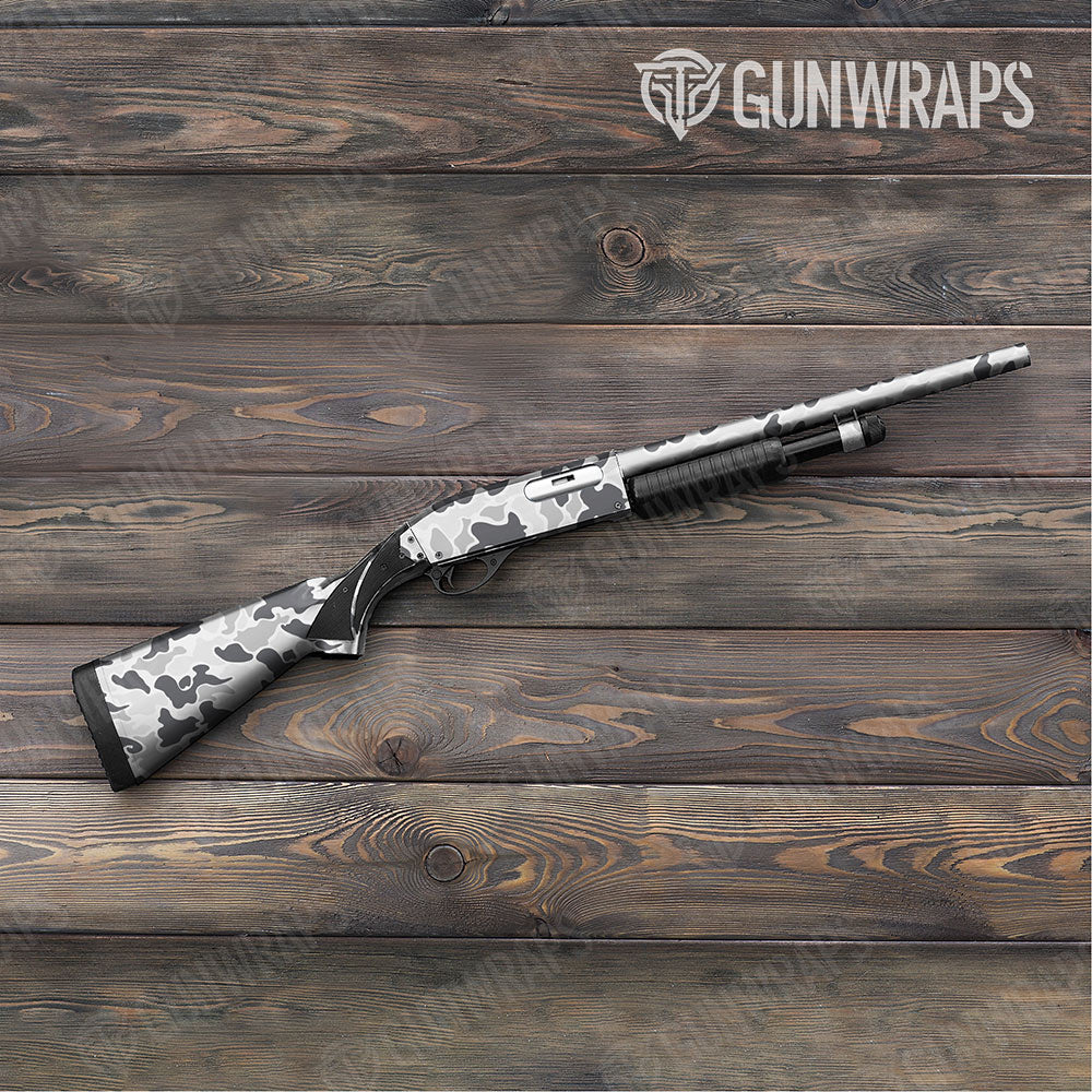 Old School Duck Snow Shotgun Gun Skin Vinyl Wraps