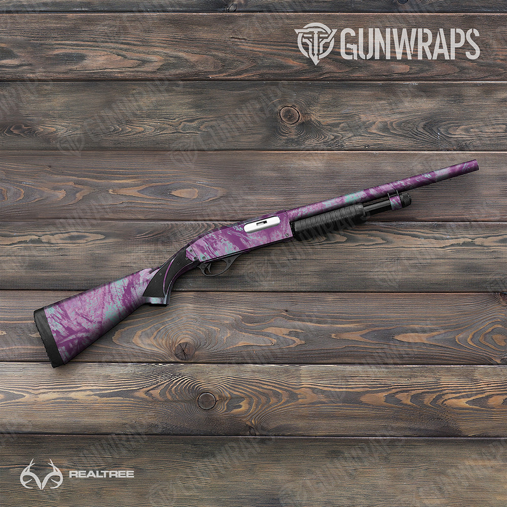 Shotgun Realtree Aspect Ocean Spray Camo Gun Skin Vinyl Wrap