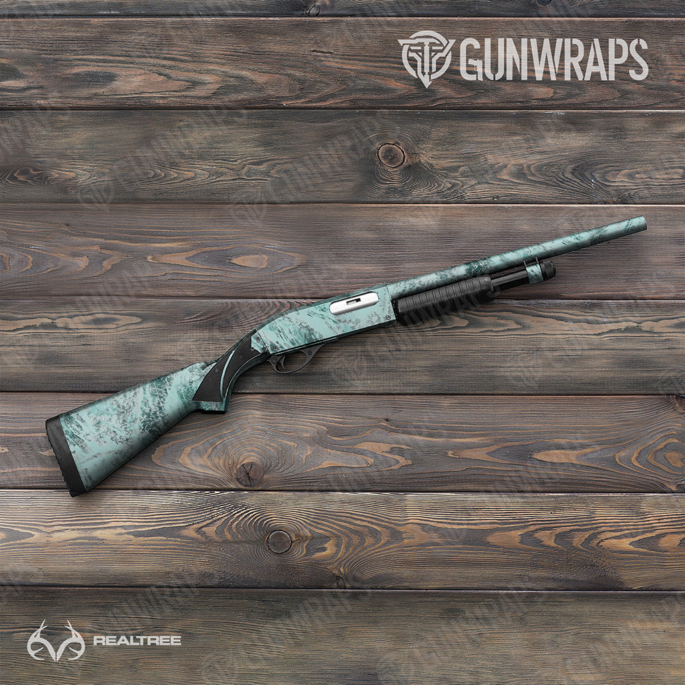 Shotgun Realtree Aspect Shallows Camo Gun Skin Vinyl Wrap