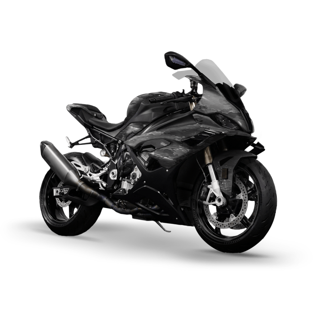 A-TACS Ghost Camo Sports Bike Vinyl Wrap