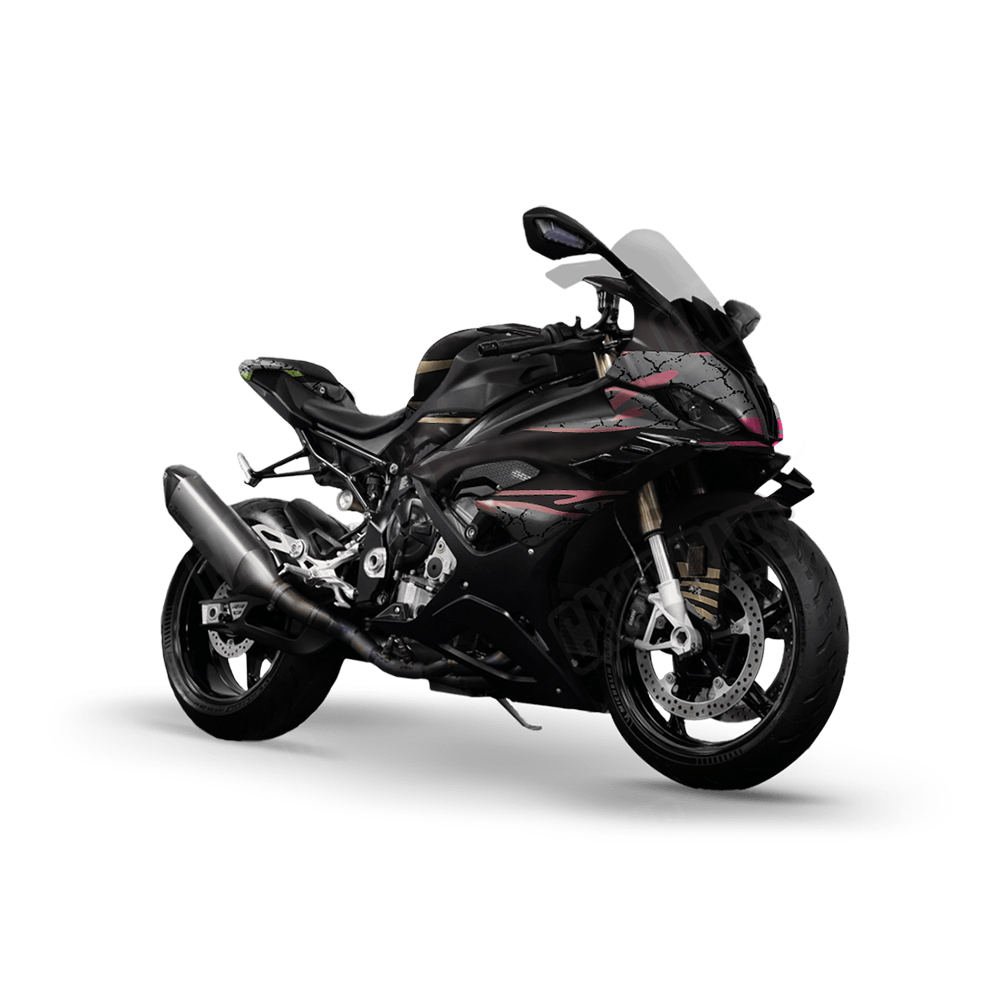 Dragonbreath Retro Punk Sports Bike Wraps
