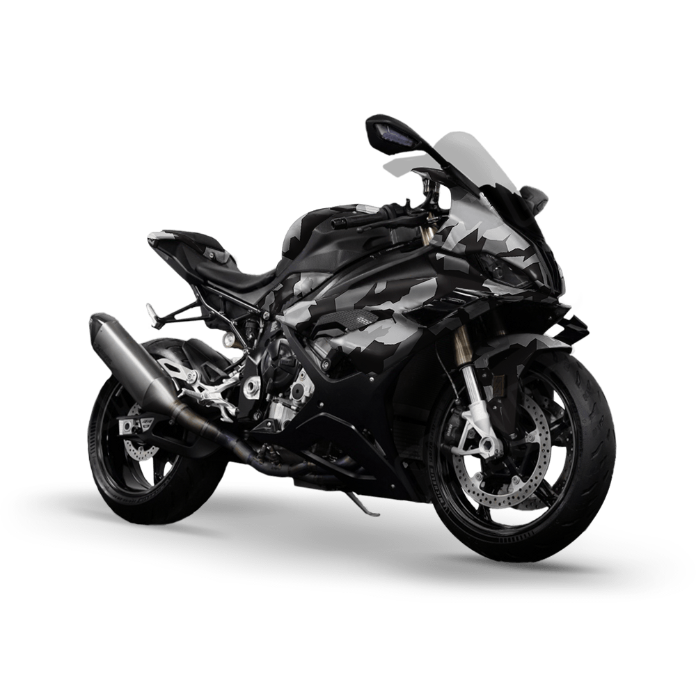 Erratic Urban Night Camo Sports Bike Vinyl Wrap
