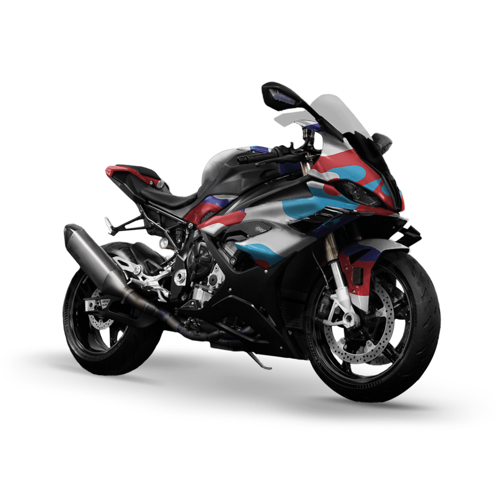 Jumbo Classic M Series Camo Sports Bike Vinyl Wrap