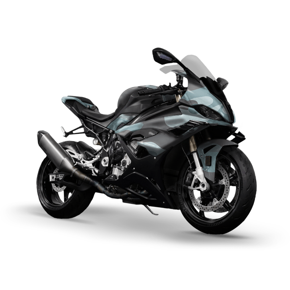 Jumbo Classic Overcast Camo Sports Bike Vinyl Wrap